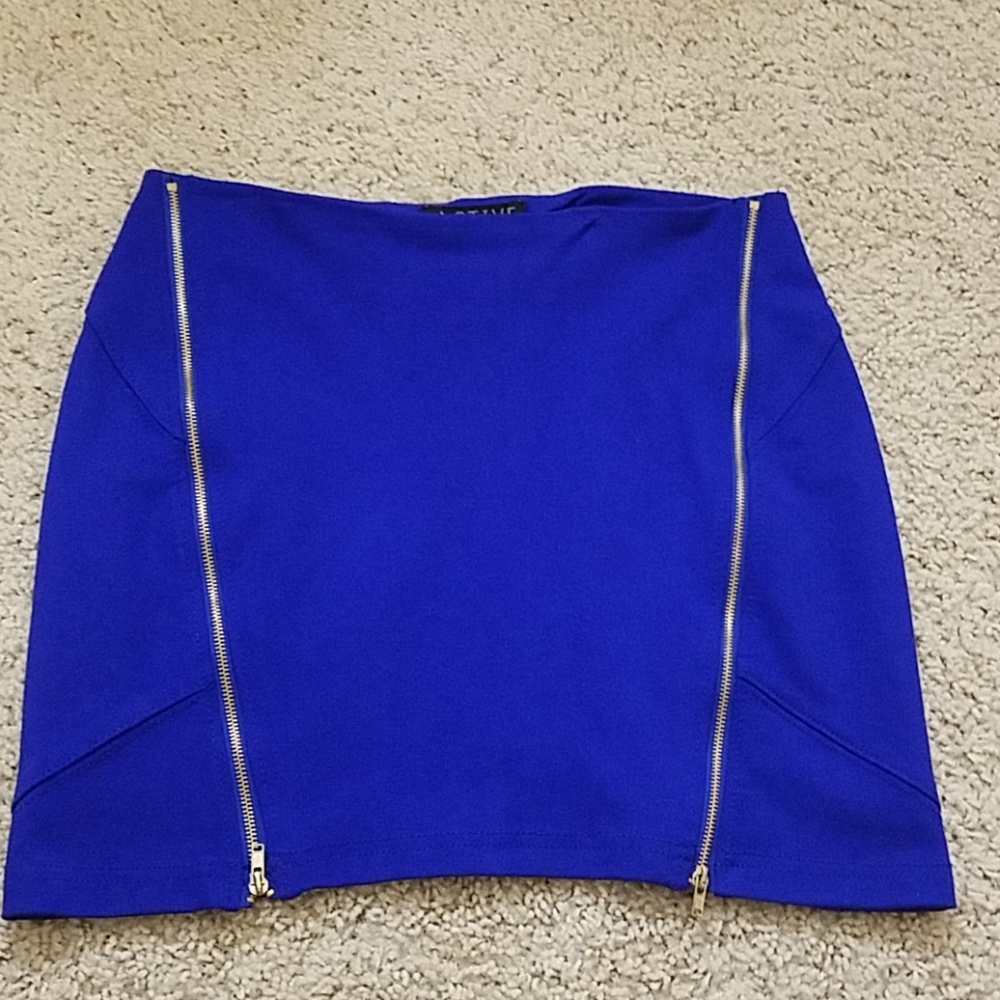 🔵3/$25 Blue Mini Skirt